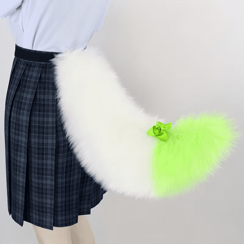 Japán stílusú róka farok cosplay therian — 6