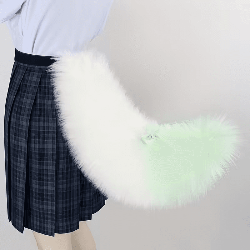 Japán stílusú róka farok cosplay therian — 7