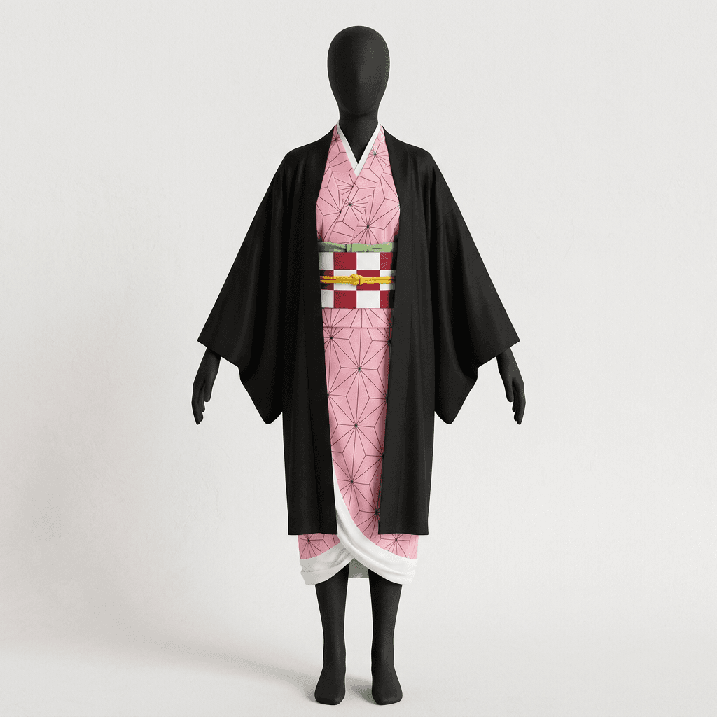Demon Slayer Kimetsu No Yaiba Nezuko Kamado Kimono — 2